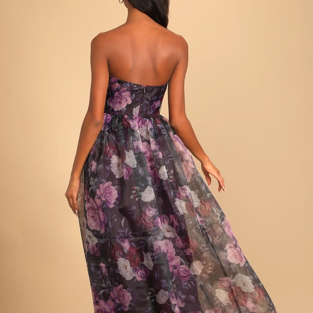 Lulu beautiful strapless gown